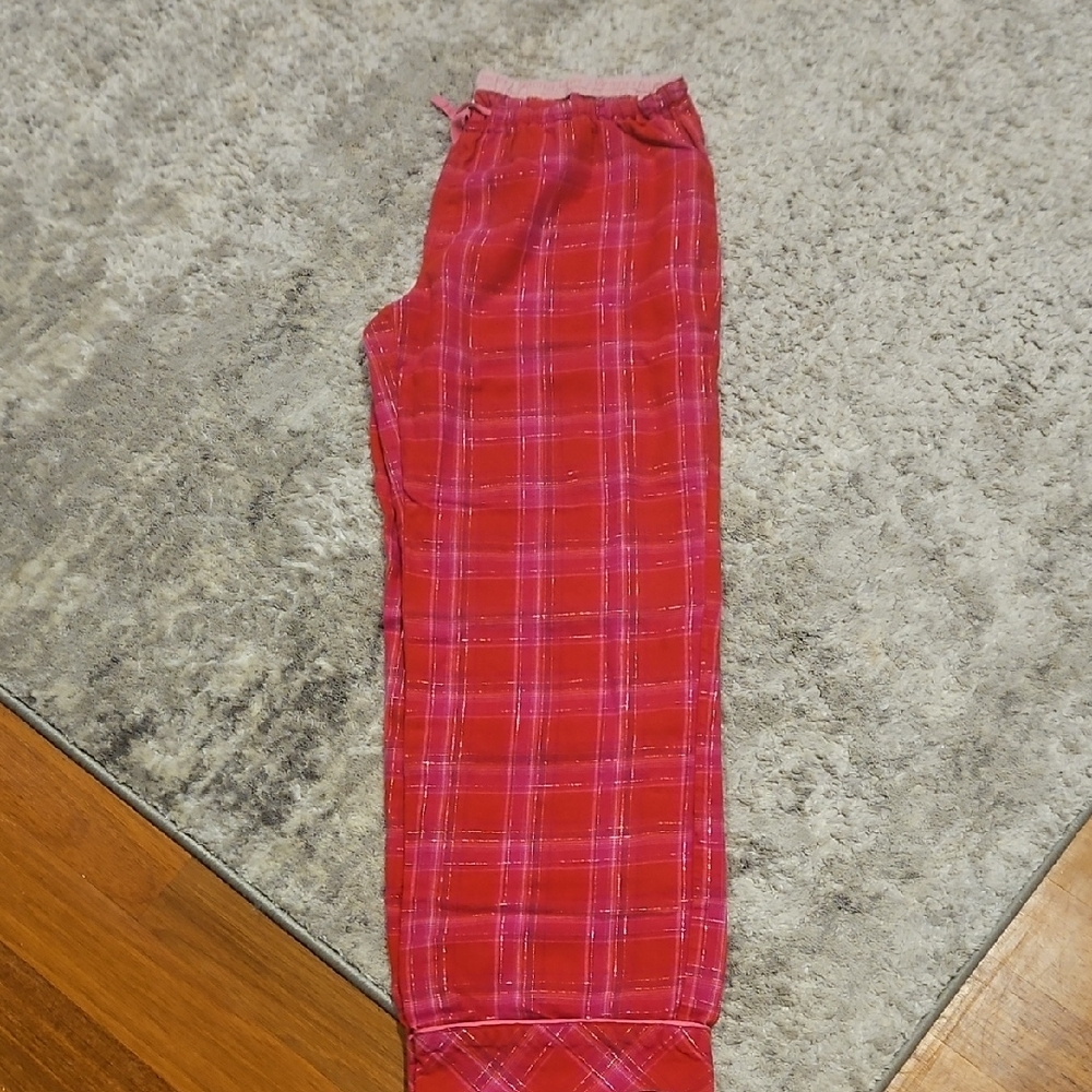 VS Christmas Red Plaid Pajama Pants